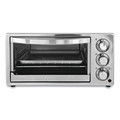 Oster Convection Toaster Oven, 6-Slice, 16.8x13.1x9, Stainless Steel/Black 2132650/TSSTTVF